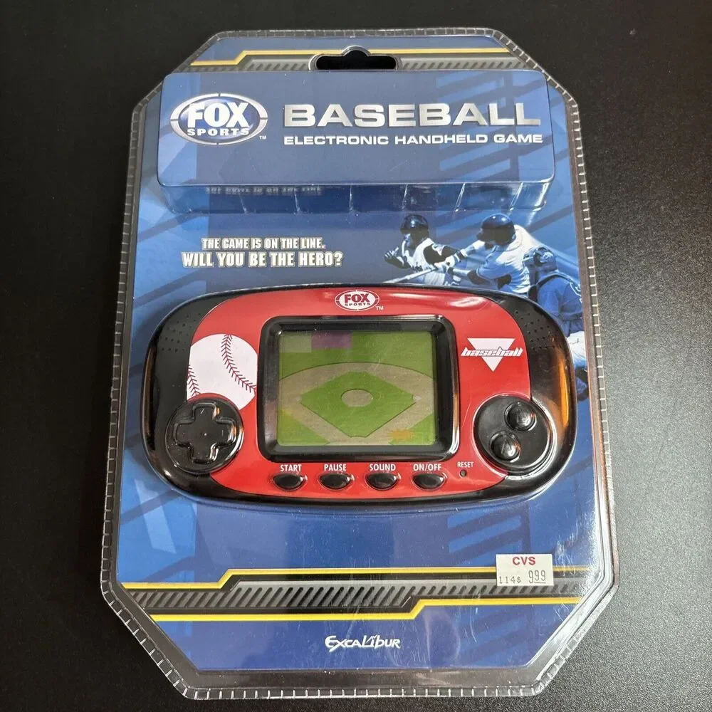 Excalibur Fox Sports Electronic Hand Held Game Baseball Football Lot Of 2 -2011